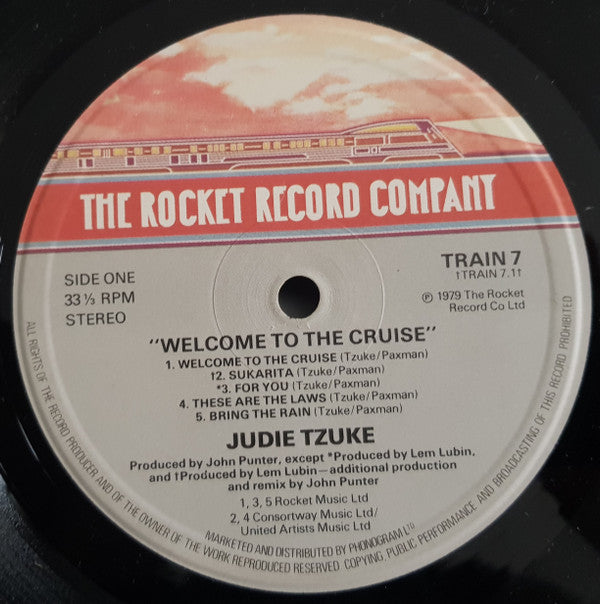 Judie Tzuke : Welcome To The Cruise (LP, Album)