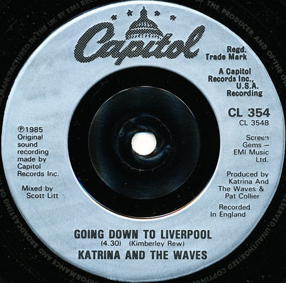 Katrina And The Waves : Walking On Sunshine (7", Single)