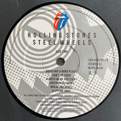 The Rolling Stones : Steel Wheels (LP, Album)