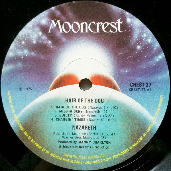 Nazareth (2) : Hair Of The Dog (LP, Album)