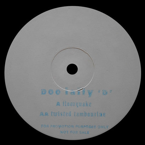 Doo Lally "D" Featuring Hibrid : Floorquake / Twisted Tambourine (12", Whi)