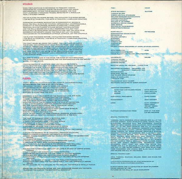 Marillion : Fugazi (LP, Album, Gat)