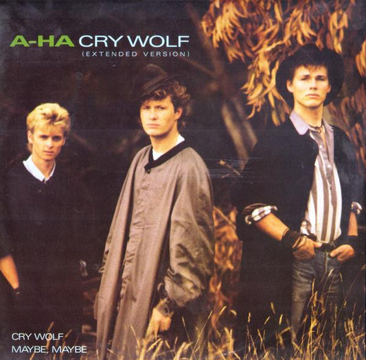 a-ha : Cry Wolf (12", Single, Dam)