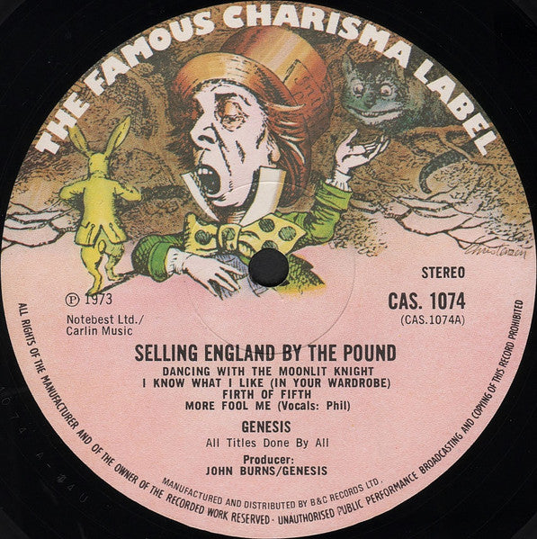 Genesis : Selling England By The Pound (LP, Album)
