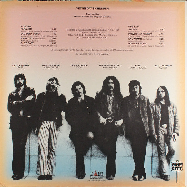 Yesterday's Children (2) : Yesterday's Children (LP, Album, RE, 180)