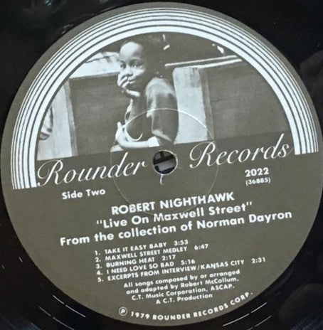 Robert Nighthawk : Live On Maxwell Street - 1964 (LP, Album)