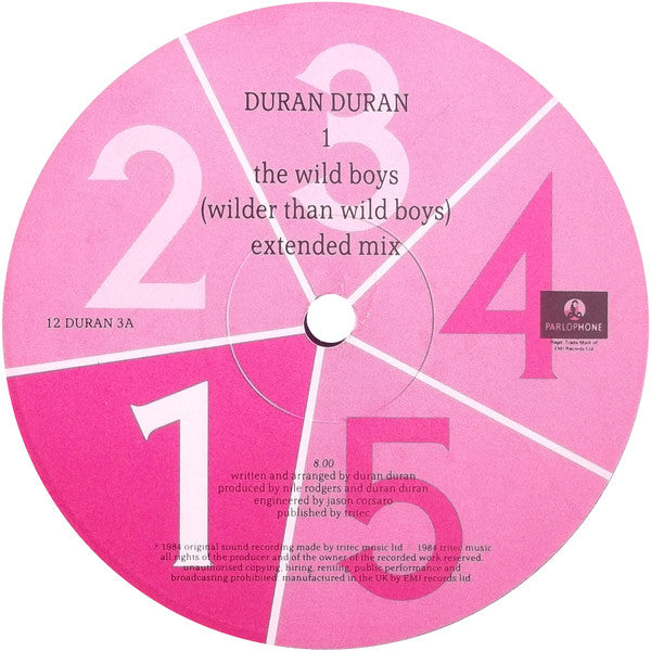 Duran Duran : The Wild Boys (12", Single)