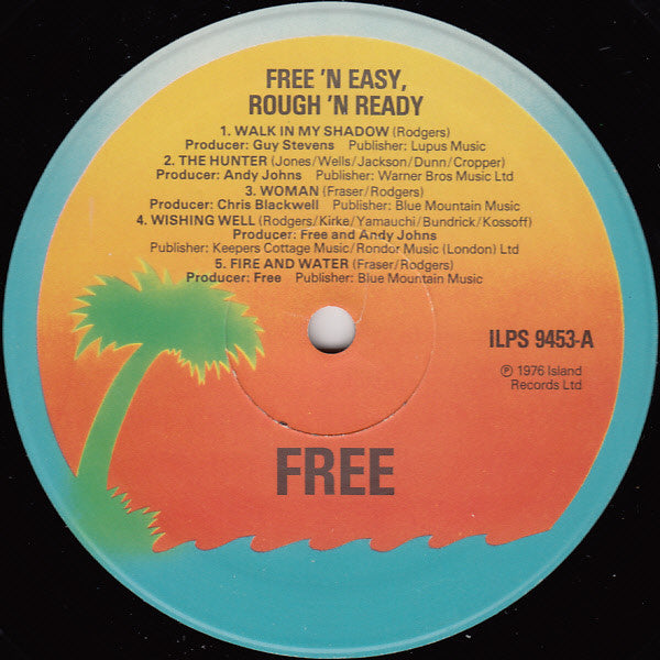 Free : Free & Easy, Rough & Ready (LP, Comp)