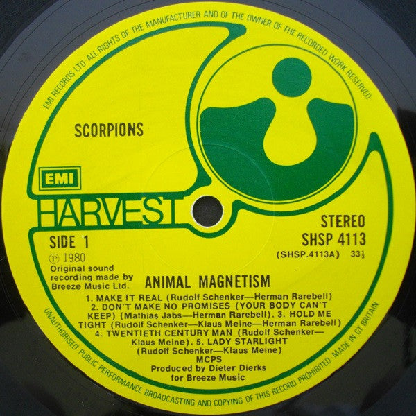 Scorpions : Animal Magnetism (LP, Album)