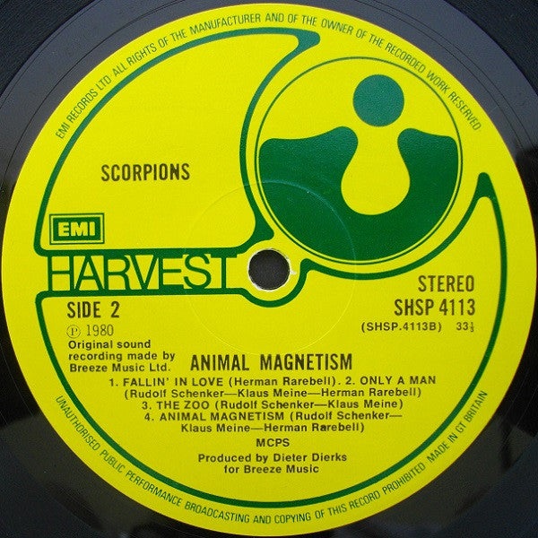 Scorpions : Animal Magnetism (LP, Album)