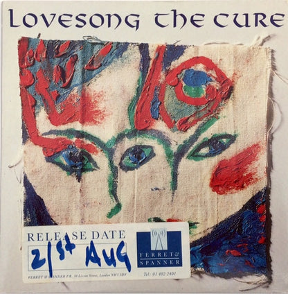 The Cure : Lovesong (7", Single, Pap)