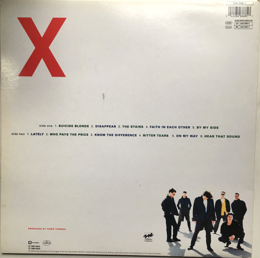 INXS : X (LP, Album, Gat)