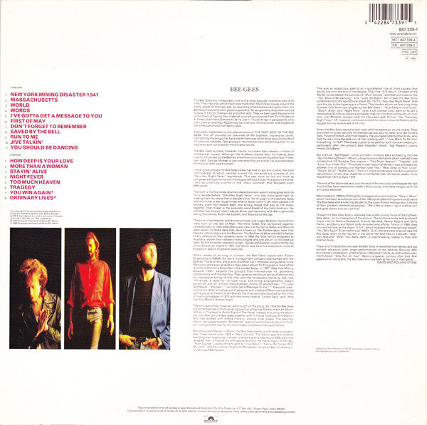 Bee Gees : The Very Best Of The Bee Gees (LP, Comp)