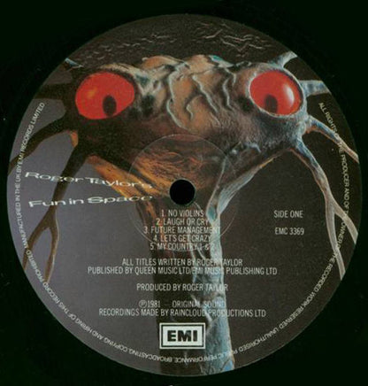 Roger Taylor : Roger Taylor's Fun In Space (LP, Album)