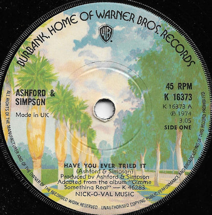 Ashford & Simpson : Have You Ever Tried It (7", Single, Sol)
