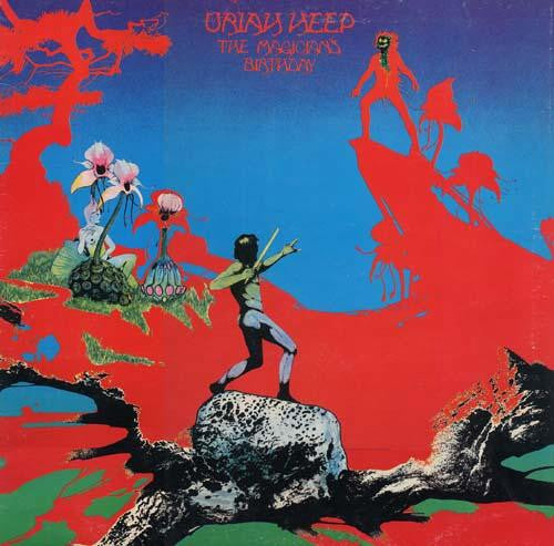 Uriah Heep : The Magician's Birthday (LP, Album, RE, Gat)