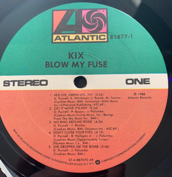 Kix (3) : Blow My Fuse (LP, Album)