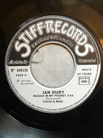 Ian Dury : Sex & Drugs & Rock & Roll (7", Single, RP)