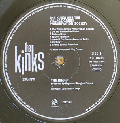 The Kinks : The Kinks Are The Village Green Preservation Society (LP, Album, Mono, RE, Gat)