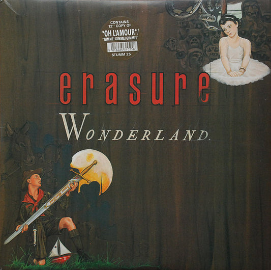 Erasure : Wonderland (LP, Album + 12", Single, RE)