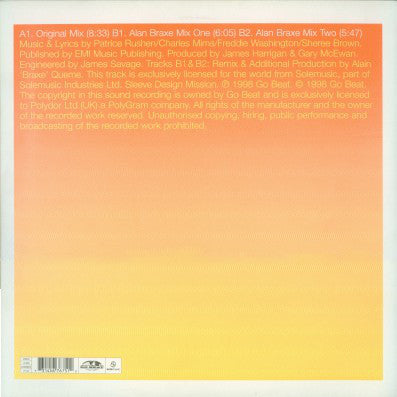 Daddy's Favourite : I Feel Good Things For You (12", 1/2)
