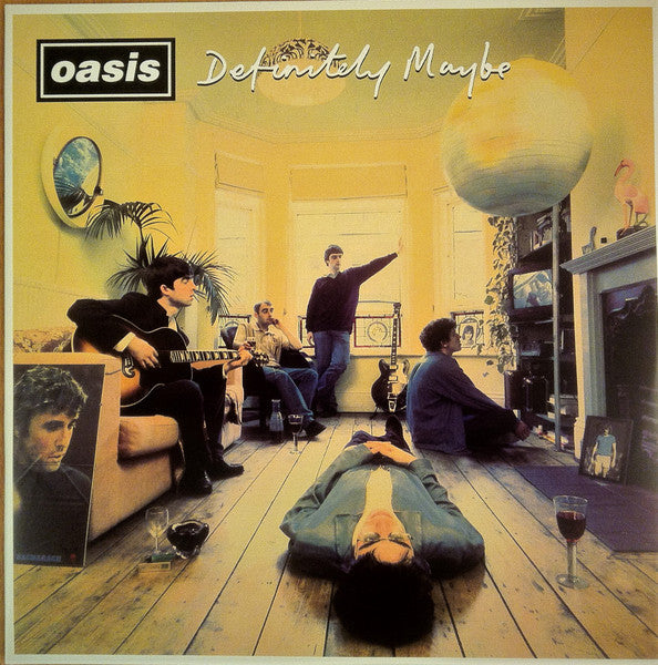 Oasis (2) : Definitely Maybe (2xLP, Album, RE, RM, 180)