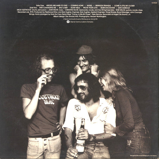 Fleetwood Mac : Heroes Are Hard To Find (LP, Album, No )