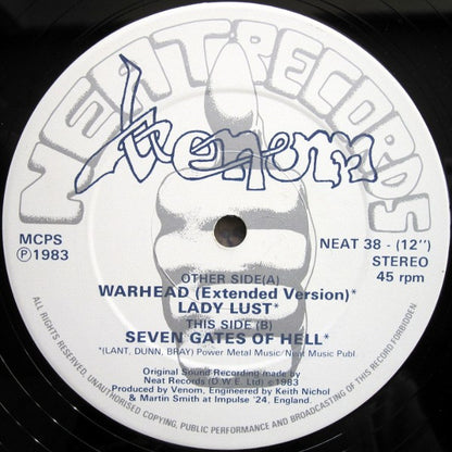 Venom (8) : Warhead (12", Blu)