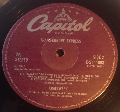 Kraftwerk : Trans-Europe Express (LP, Album, RP)