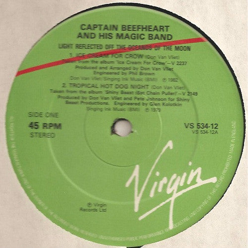 Captain Beefheart & The Magic Band : Light Reflected Off The Oceands Of The Moon (12", EP)