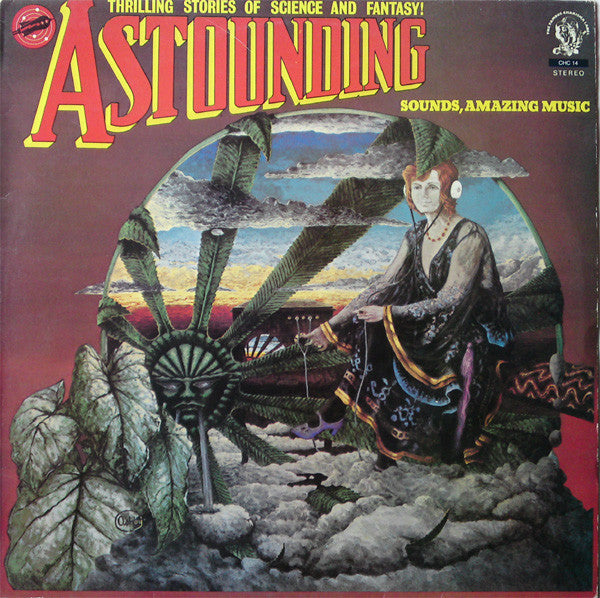 Hawkwind : Astounding Sounds, Amazing Music (LP, Album, RE)