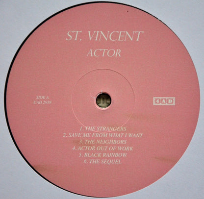 St. Vincent : Actor (LP, Album)