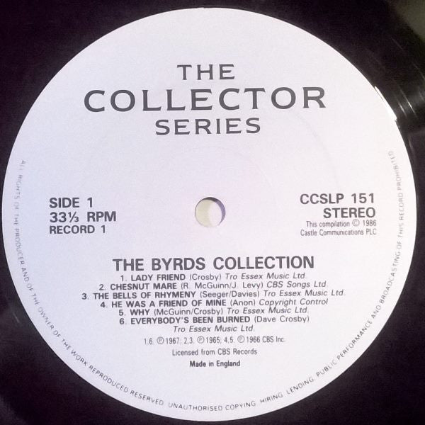 The Byrds : The Byrds Collection (2xLP, Comp)