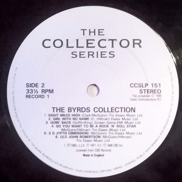 The Byrds : The Byrds Collection (2xLP, Comp)