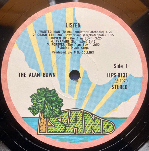 Alan Bown : Listen (LP, Album)