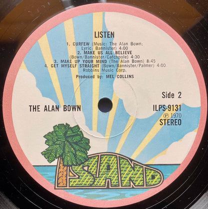 Alan Bown : Listen (LP, Album)