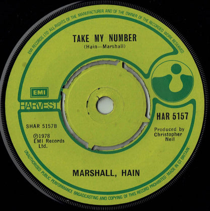 Marshall, Hain* : Dancing In The City (7", Single, Pus)