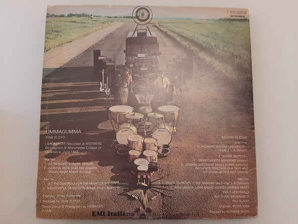 Pink Floyd : Ummagumma (2xLP, Album, RE, RP)