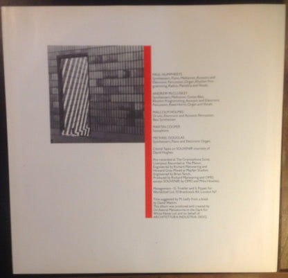 Orchestral Manoeuvres In The Dark : Architecture & Morality (LP, Album, Blu)