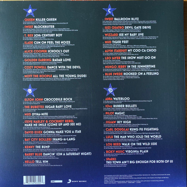 Various : The 70s Glam Pop Album (2xLP, Comp)