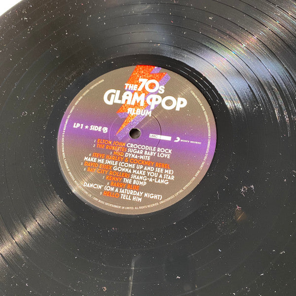 Various : The 70s Glam Pop Album (2xLP, Comp)