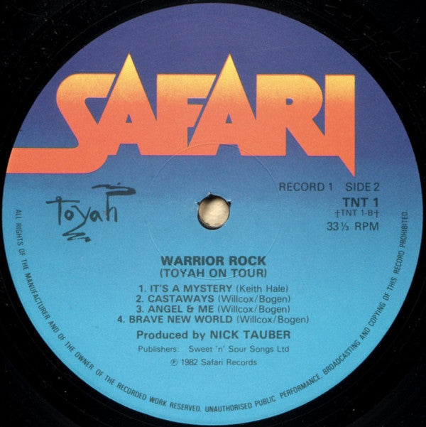 Toyah (3) : Warrior Rock (Toyah On Tour) (2xLP, Album)