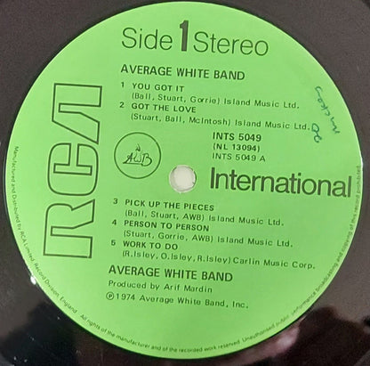 Average White Band : AWB (LP, Album, RE)