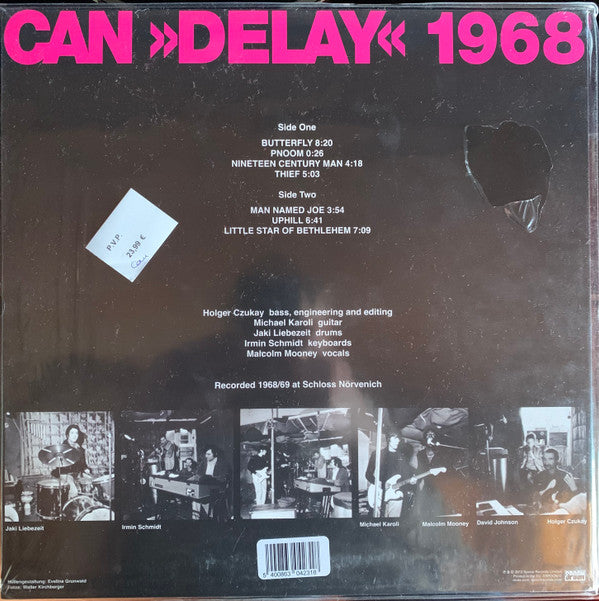 Can : Delay 1968 (LP, Album, RE, RM, Pin)