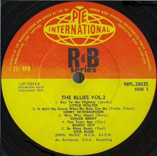 Various : The Blues Volume 2 (LP, Comp, Mono)