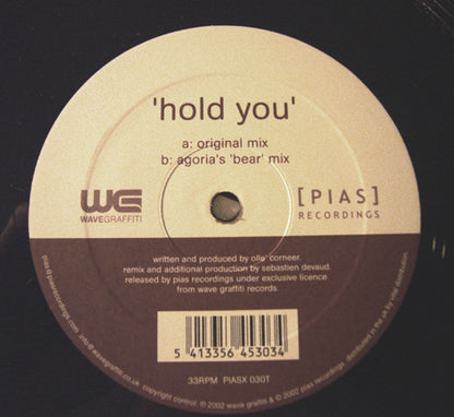 Dibaba : Hold You (12")