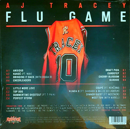 AJ Tracey : Flu Game (2xLP, Album, Ltd, Ora)