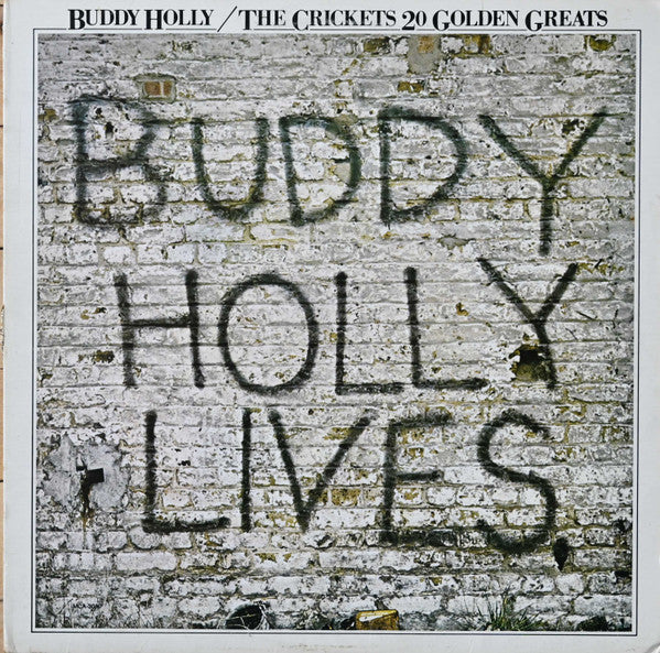 Buddy Holly / The Crickets (2) : 20 Golden Greats (LP, Comp, Club, RE)