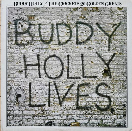 Buddy Holly / The Crickets (2) : 20 Golden Greats (LP, Comp, Club, RE)