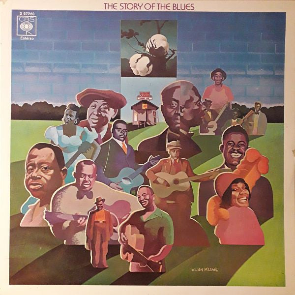 Various / Paul Oliver : The Story Of The Blues (2xLP, Comp, Gat)